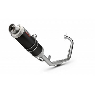Moto exhaust MIVV GP BLACK YAMAHA YZF R125 2008  -  2013
