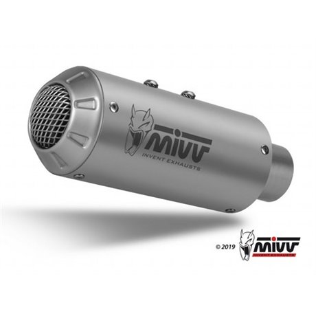 Moto Auspuff MIVV MK3 ST. STEEL YAMAHA MT-03 2016  -  2023