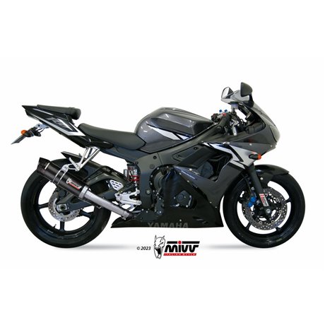 Moto exhaust MIVV GP-C CARBON with carbon cap YAMAHA YZF 600 R6 2003  -  2005