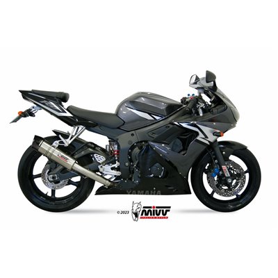 Moto exhaust MIVV GP-C TITANIUM with carbon cap YAMAHA YZF 600 R6 2003  -  2005