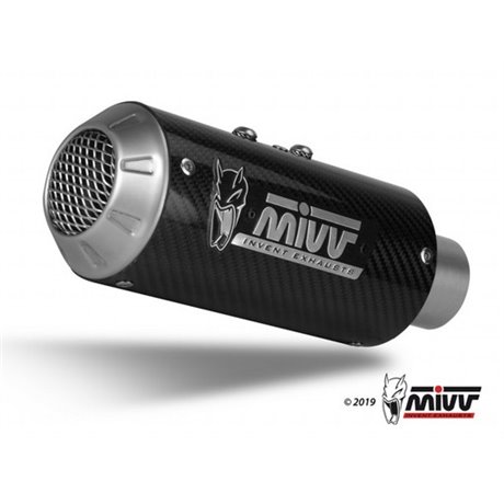Moto výfuk MIVV MK3 CARBON YAMAHA YZF 600 R6 2006  -  2016