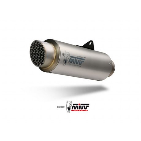 Moto výfuk MIVV GPpro TITANIUM YAMAHA YZF 600 R6 2017  -  2021