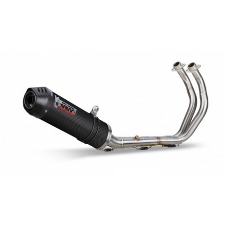 Moto exhaust MIVV OVAL CARBON with carbon cap YAMAHA MT-07 / FZ-07 2014  -  2023