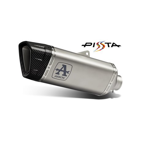 Výfuk Arrow Yamaha YZF R7 2021 - 2024 Pista titanium dark