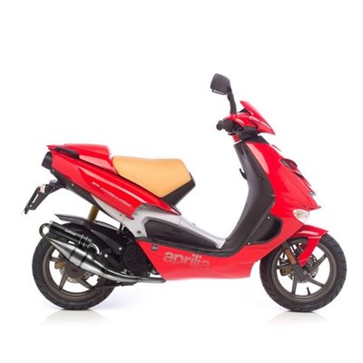 Exhaust LeoVince APRILIA SR 50 SPORT PRO injection Piaggio engine 2003 HAND MADE TT BLACK EDITION