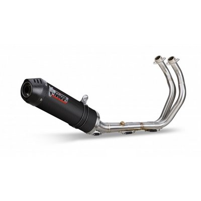 Moto exhaust MIVV OVAL CARBON with carbon cap YAMAHA Tracer 700 / GT / Tracer 7 2016  -  2023