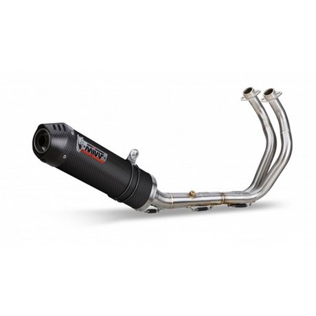 Moto exhaust MIVV OVAL CARBON with carbon cap YAMAHA Tracer 700 / GT / Tracer 7 2016  -  2023