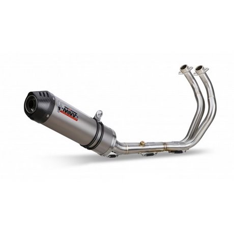 Moto exhaust MIVV OVAL TITANIUM with carbon cap YAMAHA XSR 700 2016  -  2020