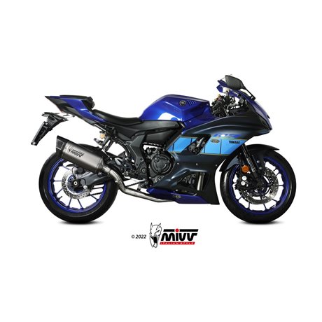 Moto exhaust MIVV SR-1 TITANIUM YAMAHA YZF R7 2022  -  2023