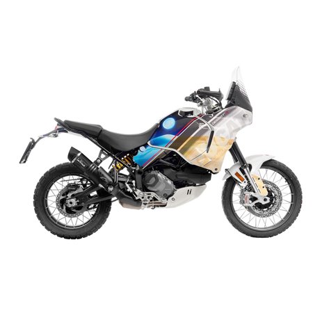 Exhaust LeoVince DUCATI DESERTX 2022 - 2024 LV ONE EVO BLACK EDITION