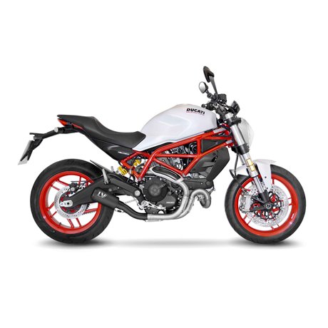 Výfuk LeoVince DUCATI MONSTER 797 2017 - 2020 LV-10 FULL BLACK