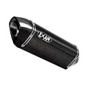 Moto exhaust Exan Oval X-Black Carbon Buell CR 1125  
