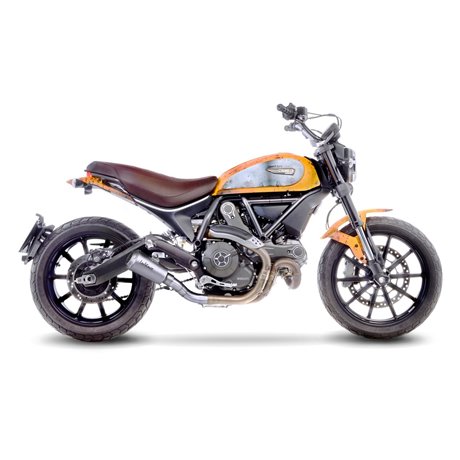 Exhaust LeoVince DUCATI SCRAMBLER 800 CAFE RACER/CLASSIC/FULL THROTTLE/ICON 2017 - 2020 LV-10