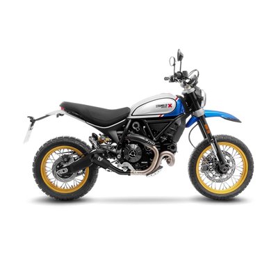Exhaust LeoVince DUCATI SCRAMBLER 800 DESERT SLED 2021 - 2022 LV-10 FULL BLACK