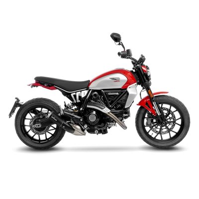 Exhaust LeoVince DUCATI SCRAMBLER 800 ICON/FULL THROTTLE/NIGHT SHIFT 2023 - 2024 LV-10 BLACK EDITION