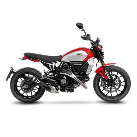 Exhaust LeoVince DUCATI SCRAMBLER 800 ICON/FULL THROTTLE/NIGHT SHIFT 2023 - 2024 LV-10 FULL BLACK