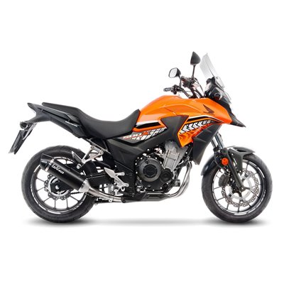 Exhaust LeoVince HONDA CB 500 X 2017 - 2018 NERO