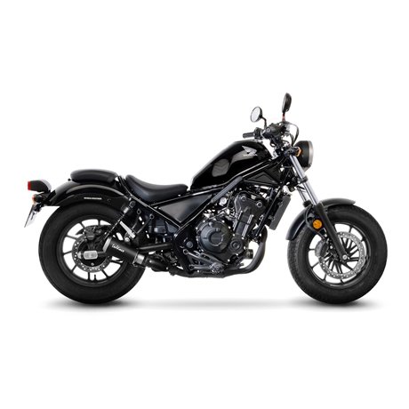 Exhaust LeoVince HONDA CMX 500 REBEL 2017 - 2024 LV-10 BLACK EDITION