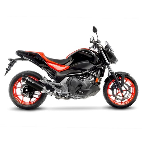 Exhaust LeoVince HONDA NC 750 S/X/DCT/ABS 2016 - 2020 NERO