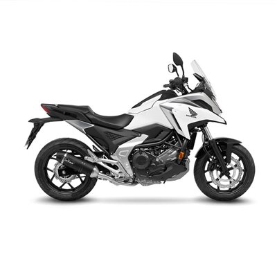 Exhaust LeoVince HONDA NC 750 X 2021 - 2024 LV ONE EVO BLACK EDITION