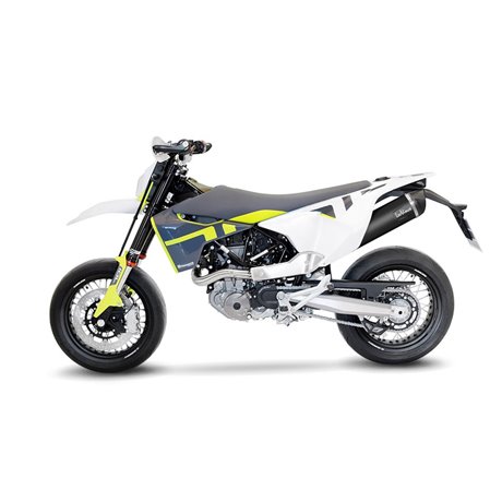 Exhaust LeoVince HUSQVARNA 701 SUPERMOTO 2021 - 2024 NERO