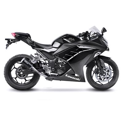 Exhaust LeoVince KAWASAKI NINJA 250 R 2013 - 2016 LV-10 BLACK EDITION
