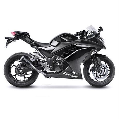 Exhaust LeoVince KAWASAKI NINJA 300 R/ABS 2013 - 2016 LV-10 BLACK EDITION