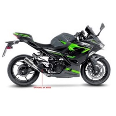 Exhaust LeoVince KAWASAKI NINJA 400 2022 - 2023 LV CORSA TITANIUM