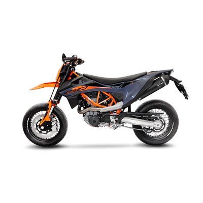 Exhaust LeoVince KTM 690 SMC R 2019 - 2024 NERO