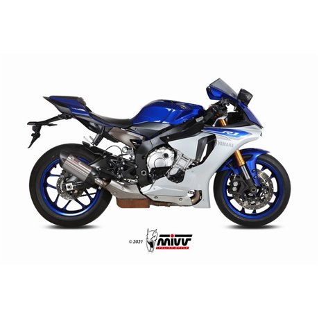 Moto exhaust MIVV SUONO TITANIUM YAMAHA YZF 1000 R1 2015  -  2022