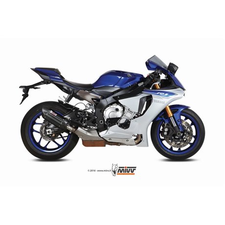 Moto Auspuff MIVV SUONO BLACK YAMAHA YZF 1000 R1 2015  -  2022