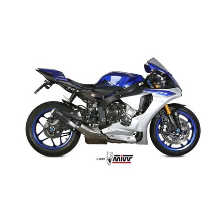 Moto výfuk MIVV MK3 CARBON YAMAHA YZF 1000 R1 2015  -  2022