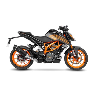 Exhaust LeoVince KTM DUKE 125 2021 - 2023 LV ONE EVO BLACK EDITION