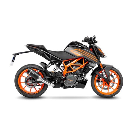Exhaust LeoVince KTM DUKE 125 2021 - 2023 LV PRO CARBON FIBER