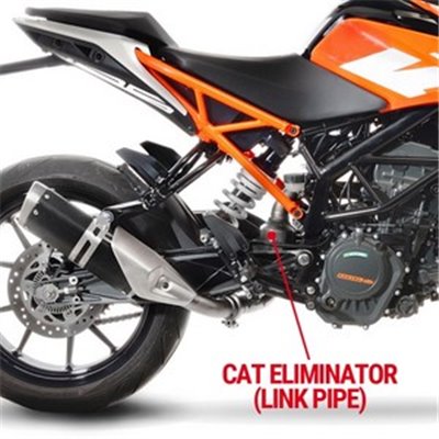 Medzizvod na odstránenie katu LeoVince KTM RC 125 2017 - 2020 CAT ELIMINATOR (LINK PIPE)