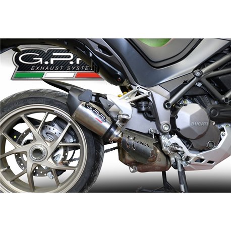 Moto exhaust GPR Ducati MULTISTRADA 1260 2018 - 2019 GP EVO4 TITANIUM