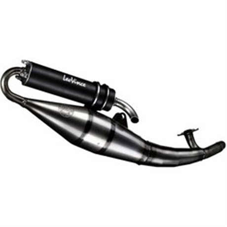 Exhaust LeoVince PIAGGIO NRG 50 POWER DD carburetor 2005 - 2006 HAND MADE TT BLACK EDITION