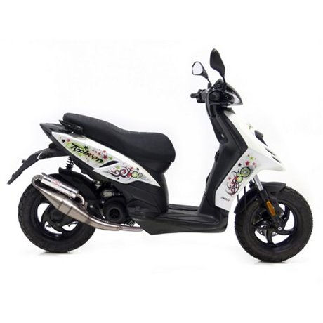 Auspuff LeoVince PIAGGIO TYPHOON 50 2009 HAND MADE TT