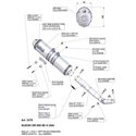 Auspuff LeoVince SUZUKI DR 650 SE 1996 - 2015 X3