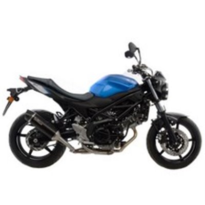 Exhaust LeoVince SUZUKI SV 650 X 2018 - 2023 NERO