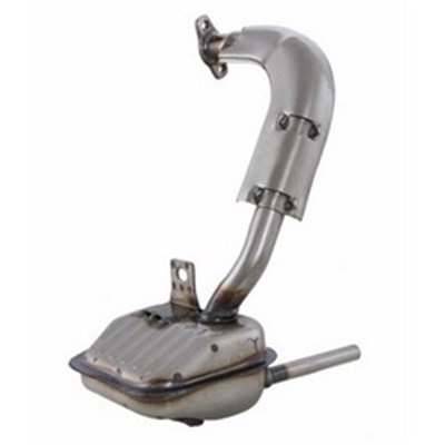 Exhaust LeoVince VESPA 50/SPECIAL Transparent finish SITO