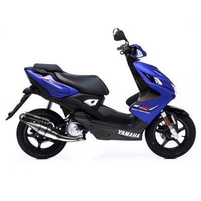 Auspuff LeoVince YAMAHA AEROX 50 1998 - 1999 HAND MADE TT BLACK EDITION