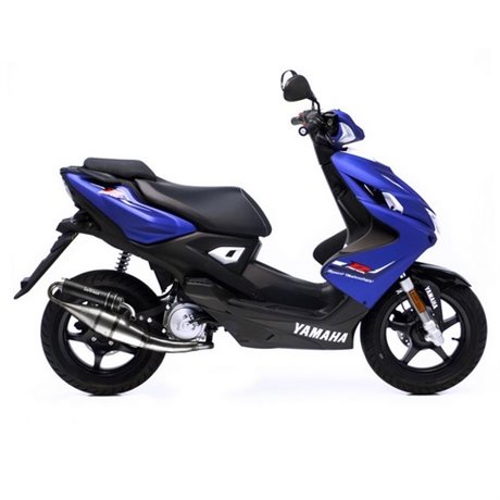 Exhaust LeoVince YAMAHA AEROX 50 KAT liquid cooled 2004 - 2012 HAND MADE TT BLACK EDITION