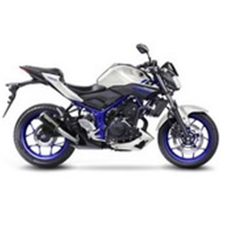 Auspuff LeoVince YAMAHA MT-03 2016 - 2017 LV-10 BLACK EDITION