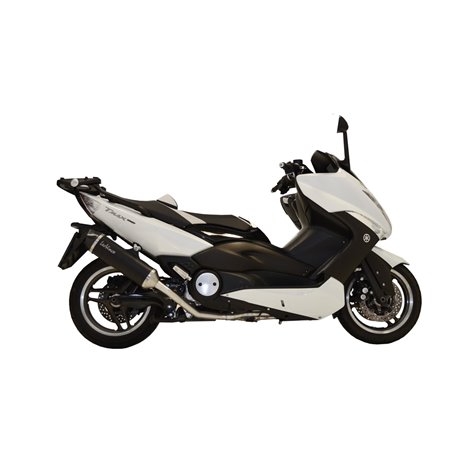 Auspuff LeoVince YAMAHA T-MAX 500 2008 - 2011 NERO