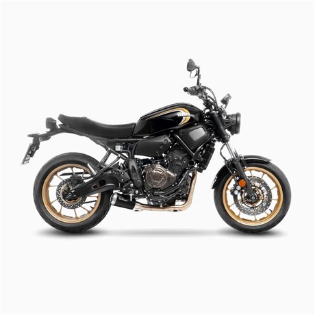 Auspuff LeoVince YAMAHA XSR 700/Xtribute 2021 - 2024 LV-10 BLACK EDITION