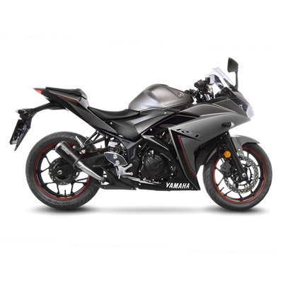 Exhaust LeoVince YAMAHA YZF-R25 2014 - 2018 LV-10 BLACK EDITION