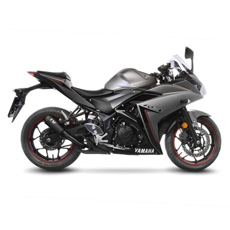 Exhaust LeoVince YAMAHA YZF-R25 2014 - 2018 LV-10 FULL BLACK