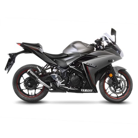 Auspuff LeoVince YAMAHA YZF-R3 2015 - 2017 LV-10 BLACK EDITION