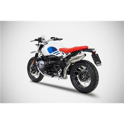 Zard R80-BLACK SS E5 SLIP-ON BMW 1200 R nine T 21 - 23